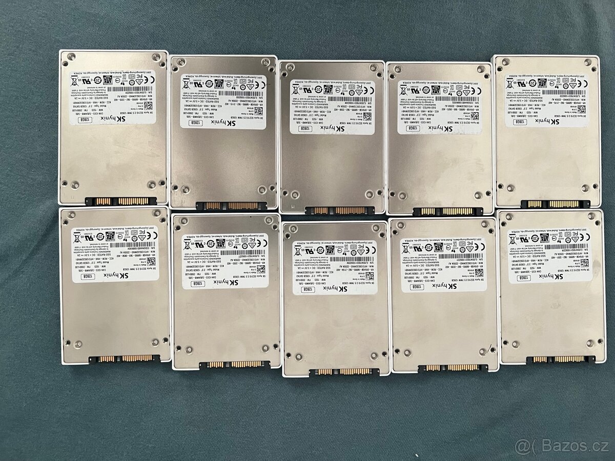 10X 128Gb SATA SSD - 2