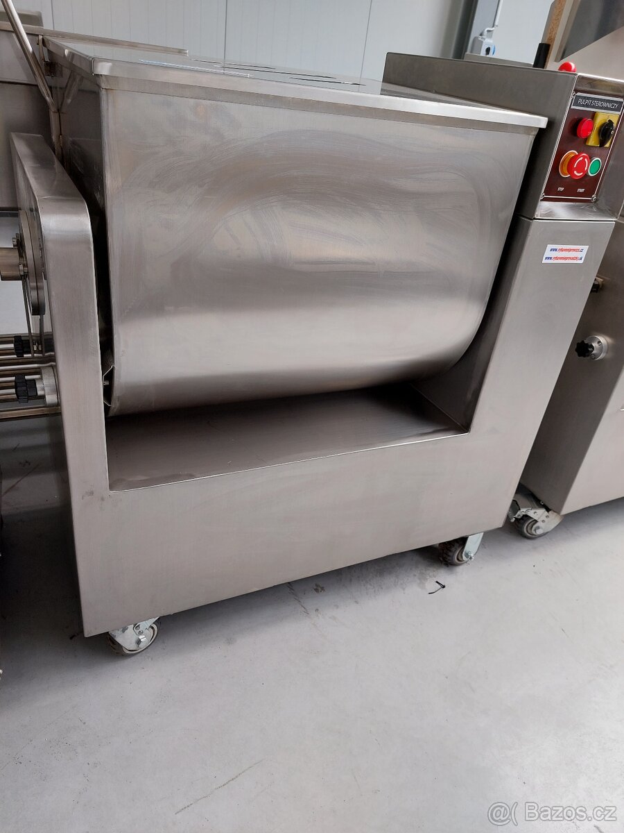 Míchačka masa120 L -95kg,Míchačka salátů míchačka klobás - 2