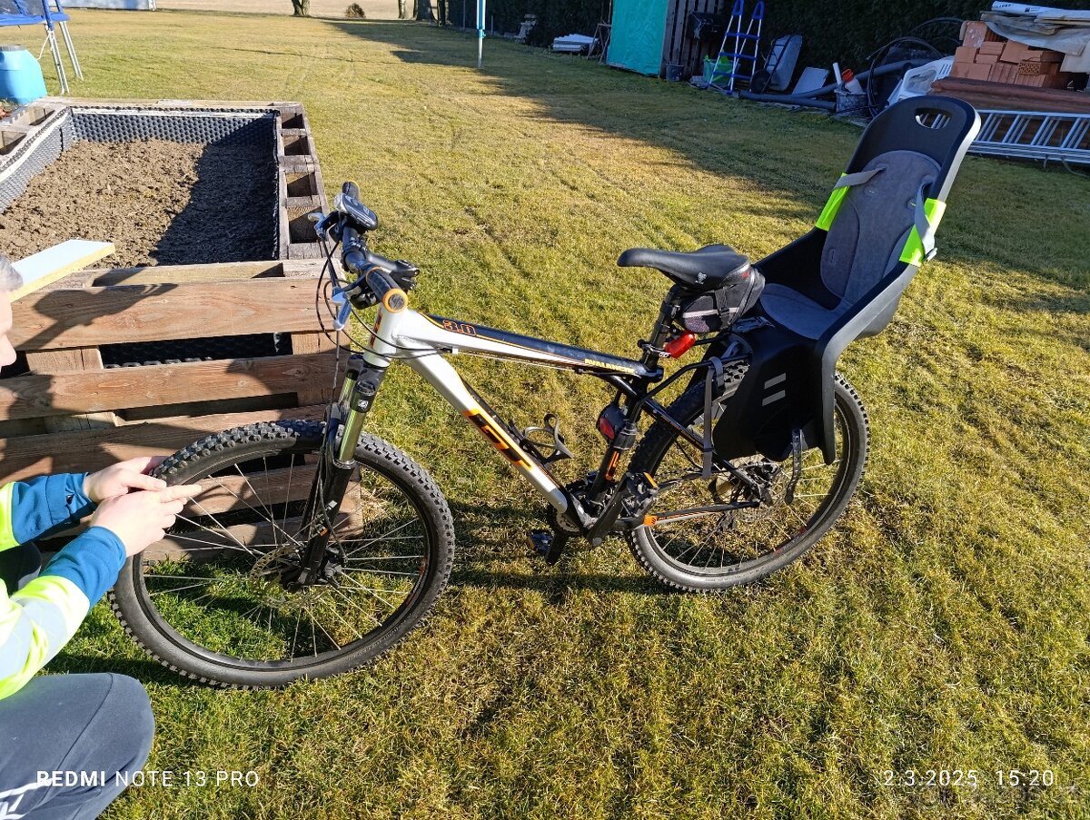 Dětská sedačka Author na kolo - 2