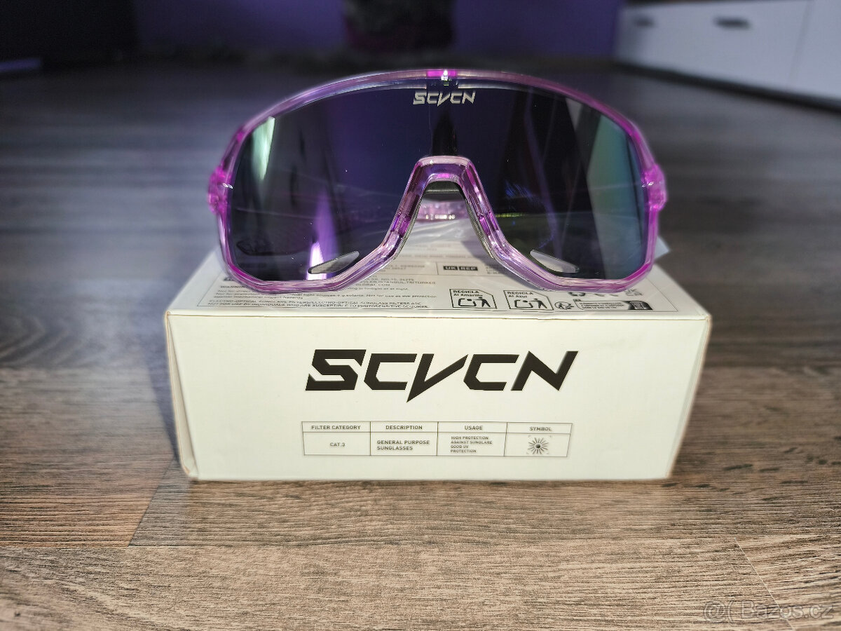 NOVÉ Dámské cyklistické/sportovní brýle SCVCN - 2
