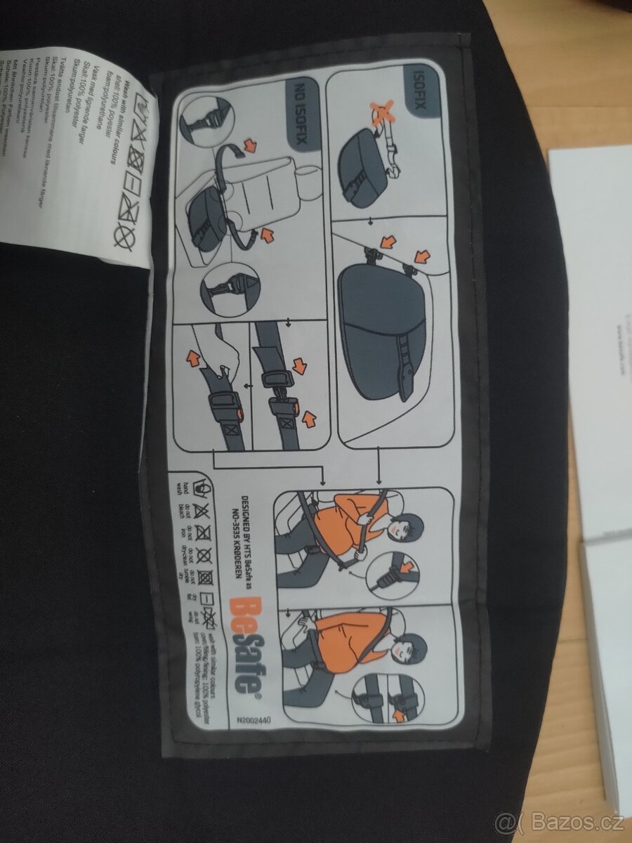 Těhotenský autopás BeSafe (s isofixem) - 2