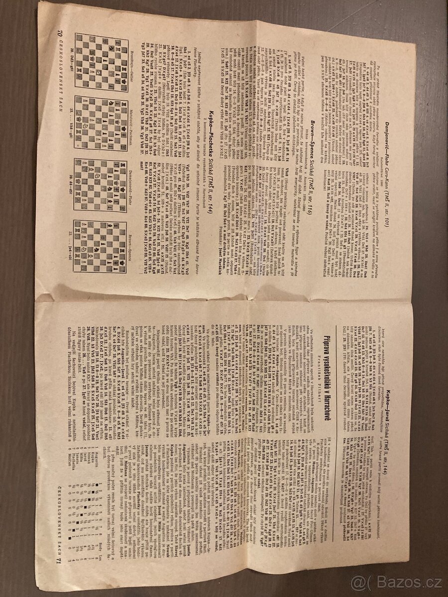 Časopis Československý šach - 5/1961 - 2
