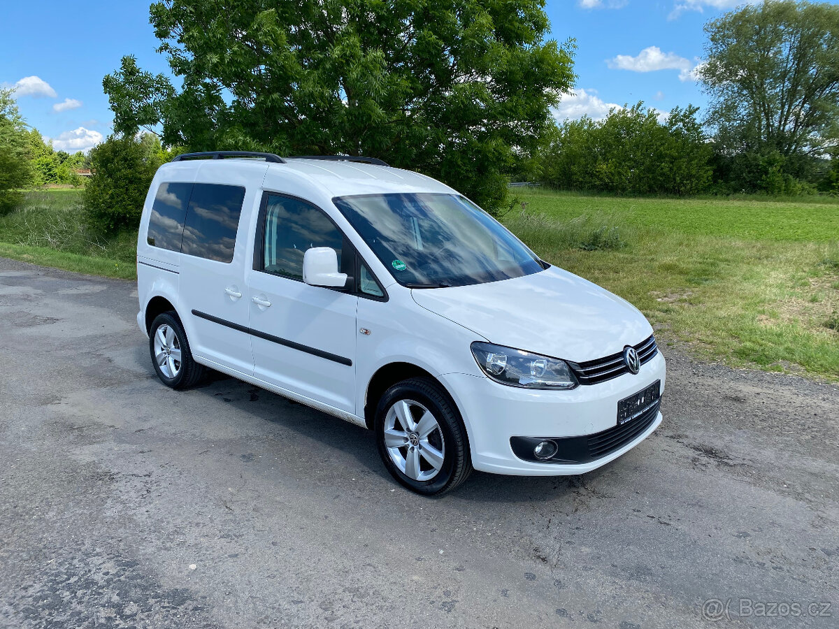 VW Caddy 2.0 TDI 103kw CR,2.maj,serviska,nové rozvody. - 2