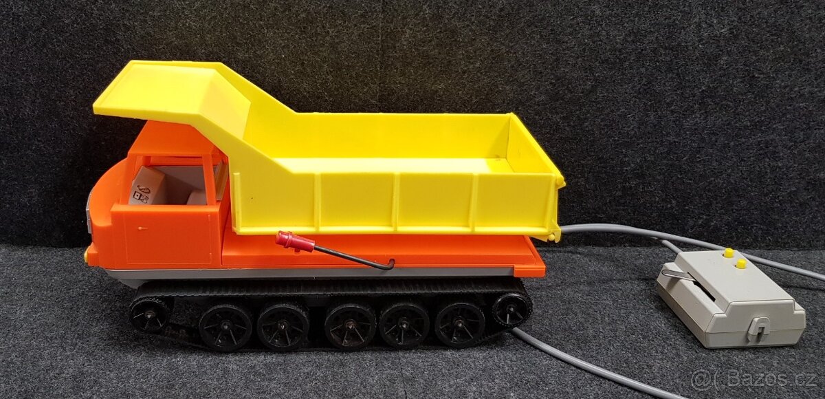 Stará hračka pásové vozidlo Mars, výrobce Piko s krabicí - 2