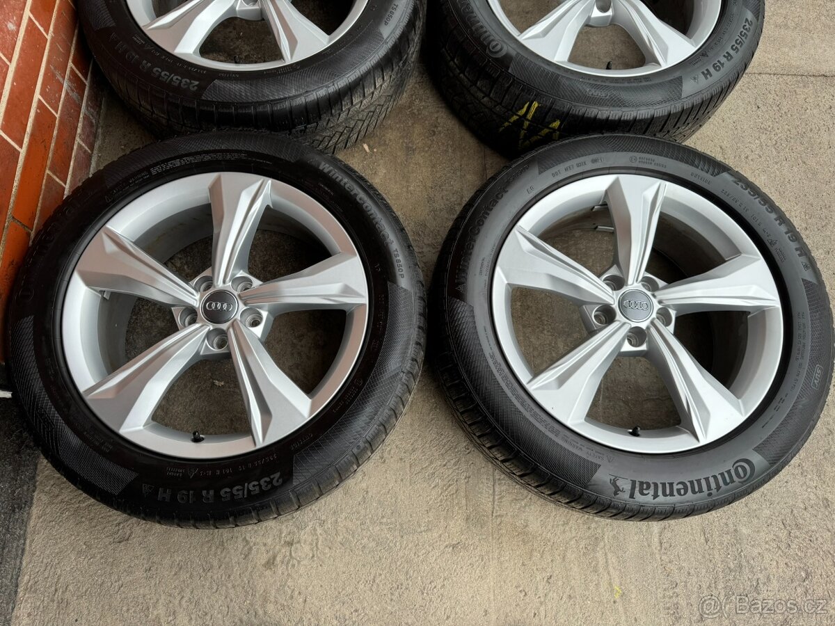 Alu 19" 5x112 AUDI Q5 , zimní pneu, TOP - 2