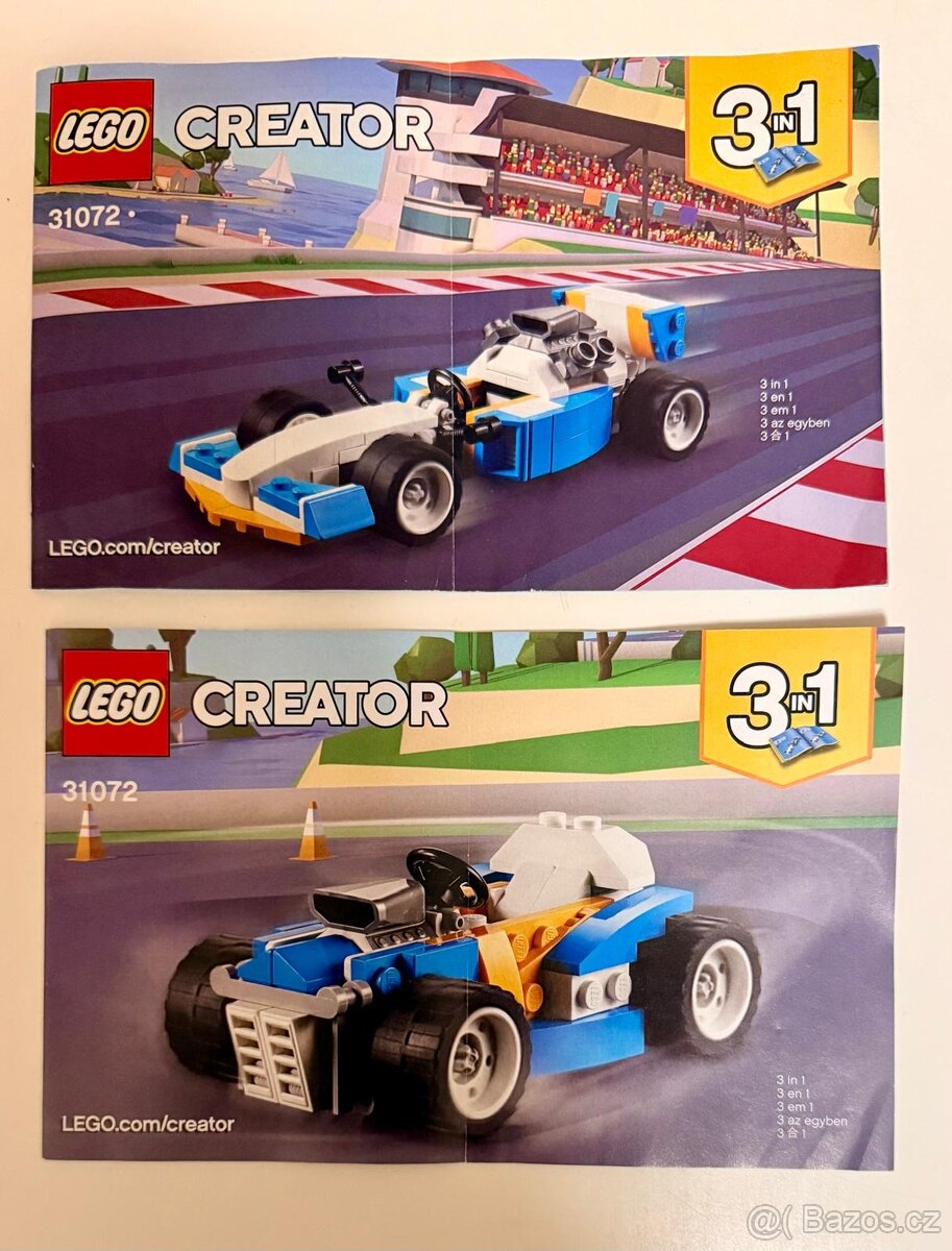 Lego Creator 31072 Extrémní motory - 2