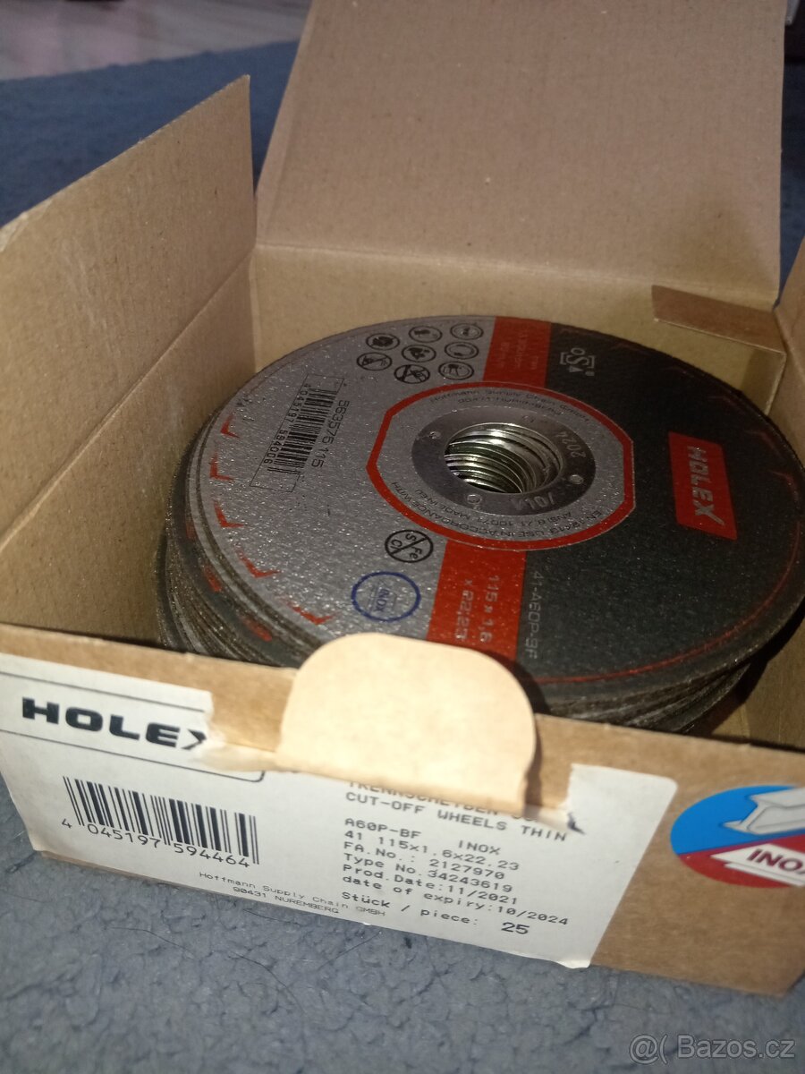 Řezné kotouče 25 ks Holex - 2