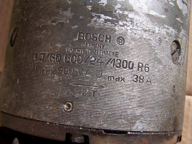 DKW Munga -dynamo - 2