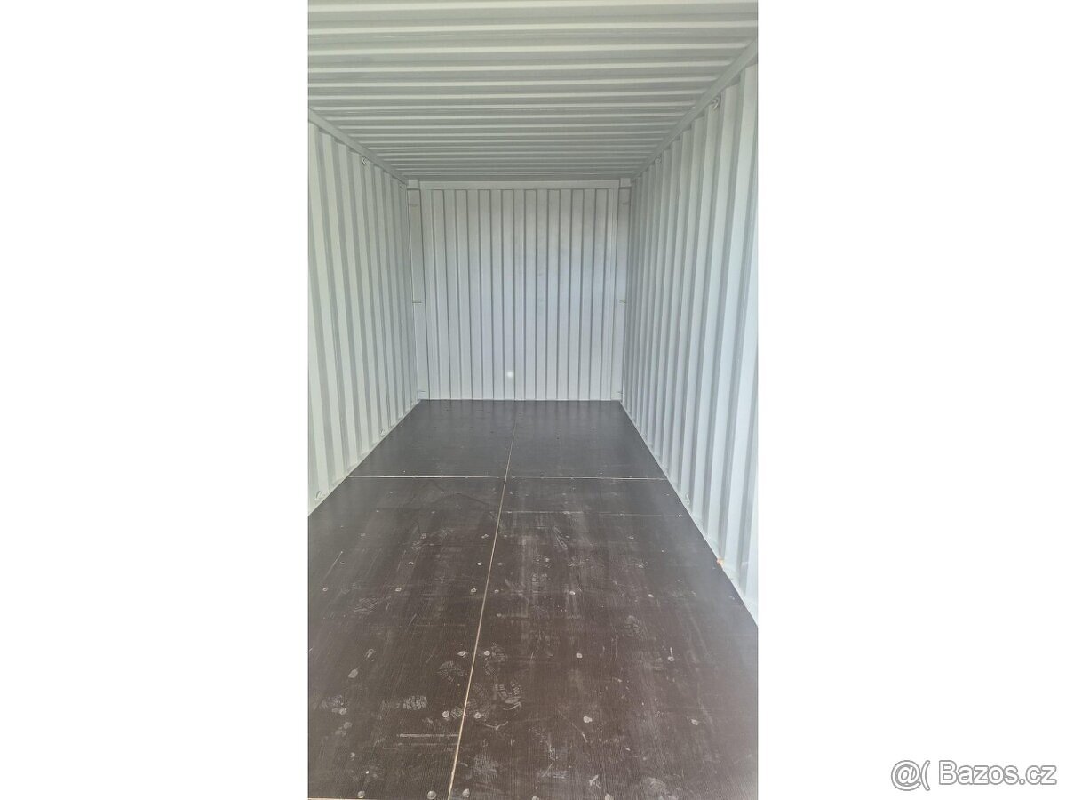 Lodní kontejner 20'DC po jedné cestě - šedý - 2