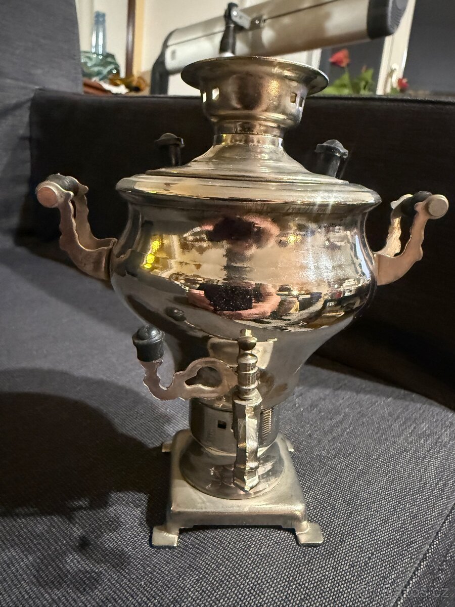 Samovar 13 cm, krásný stav. Originál SSSR - 2
