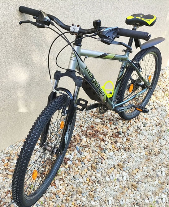 Zachovalé odpružené horské kolo pro postavu 150-165cm - 2