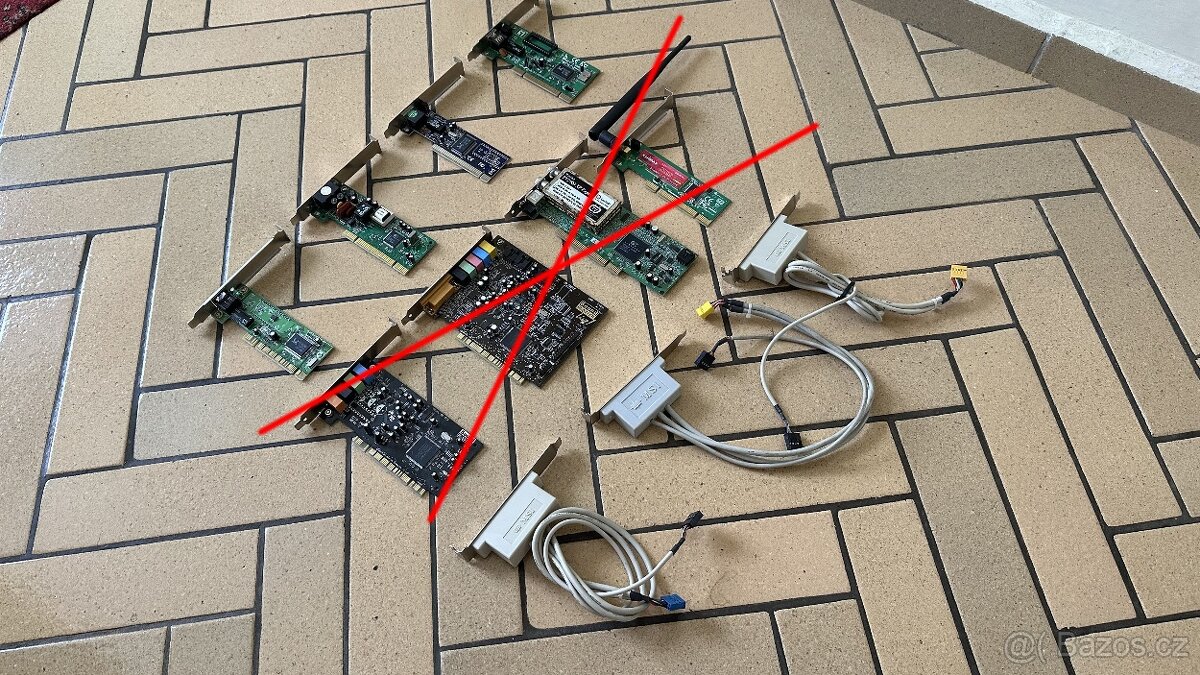 Starší PCI karty / Síťové karty - Rozšiřující karty do PC - 2