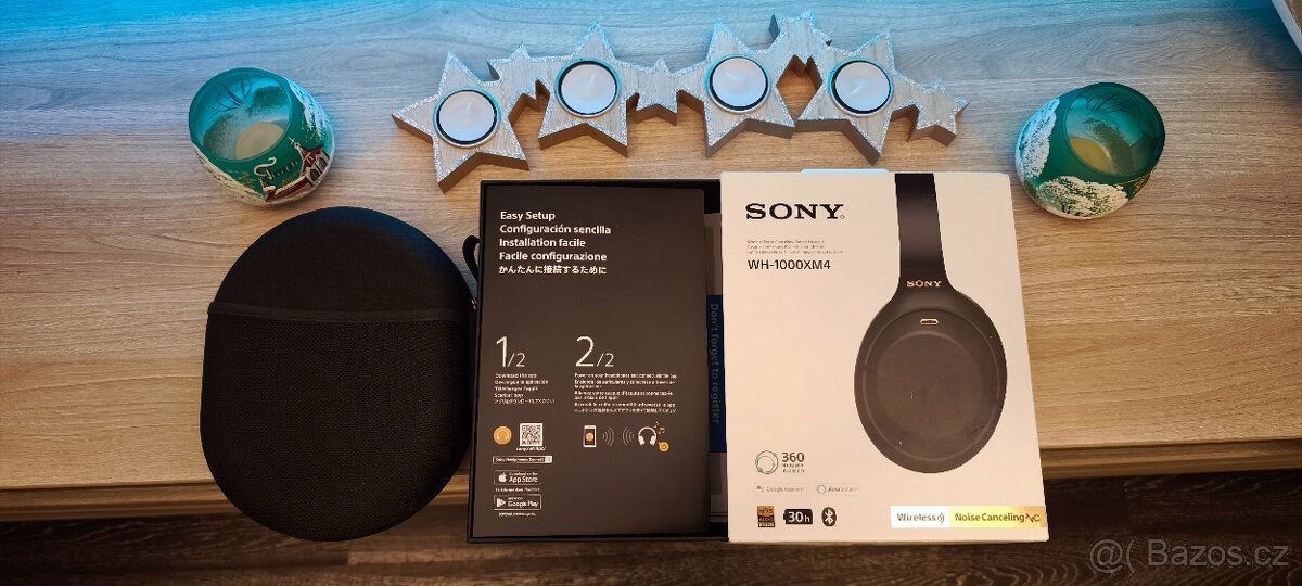 Sluchátka Sony WH-1000XM4-aktivní potlačení hluku(ANC) - 2