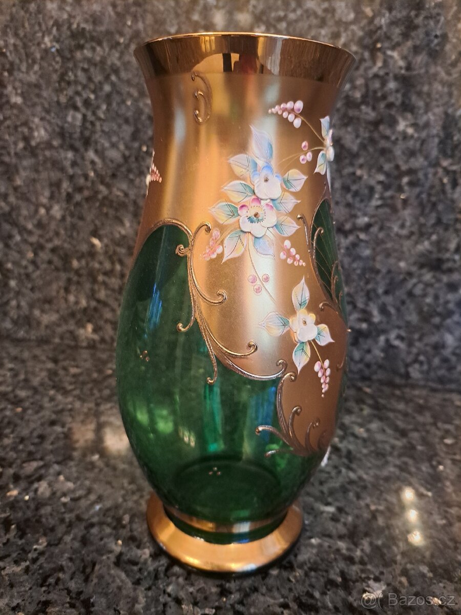 Váza sklo Nový Bor - 2