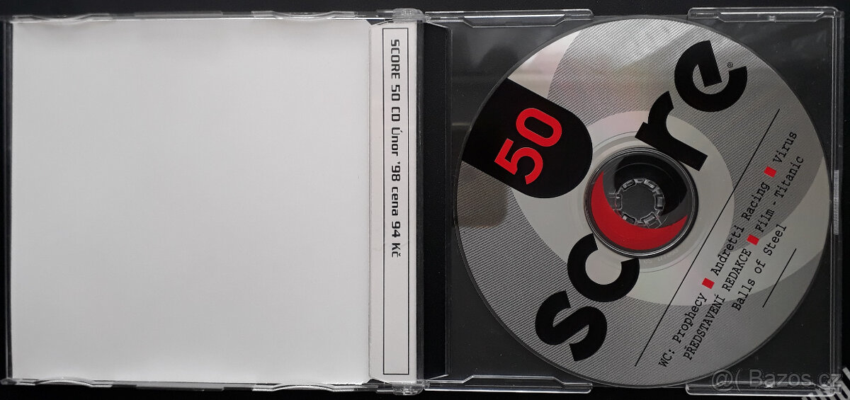 CD k časopisu SCORE číslo 50 (02/1998) - 2