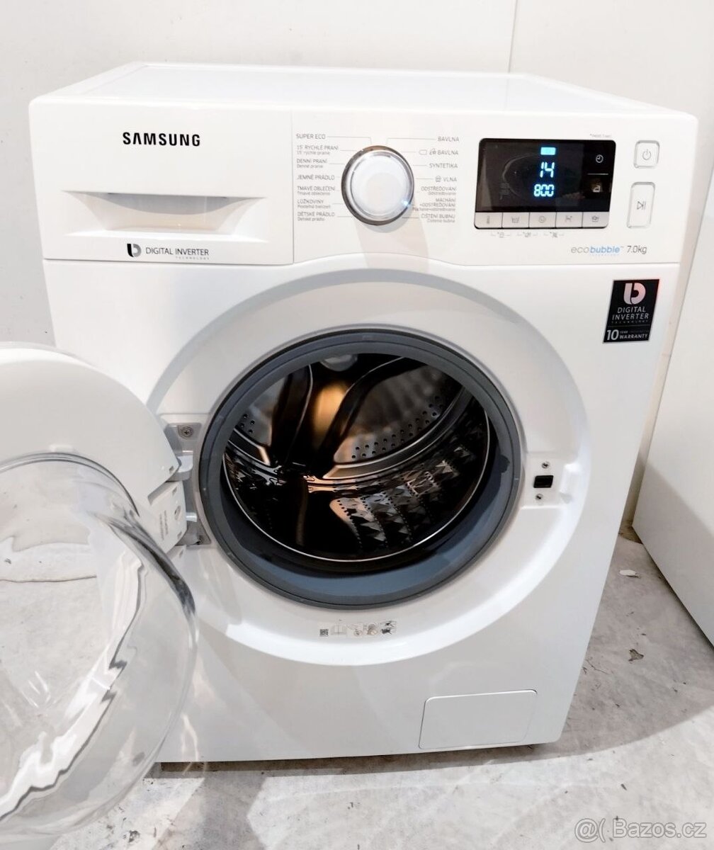 Pračka Samsung ECO Bubble 7 kg, 1400 ot./min - 2