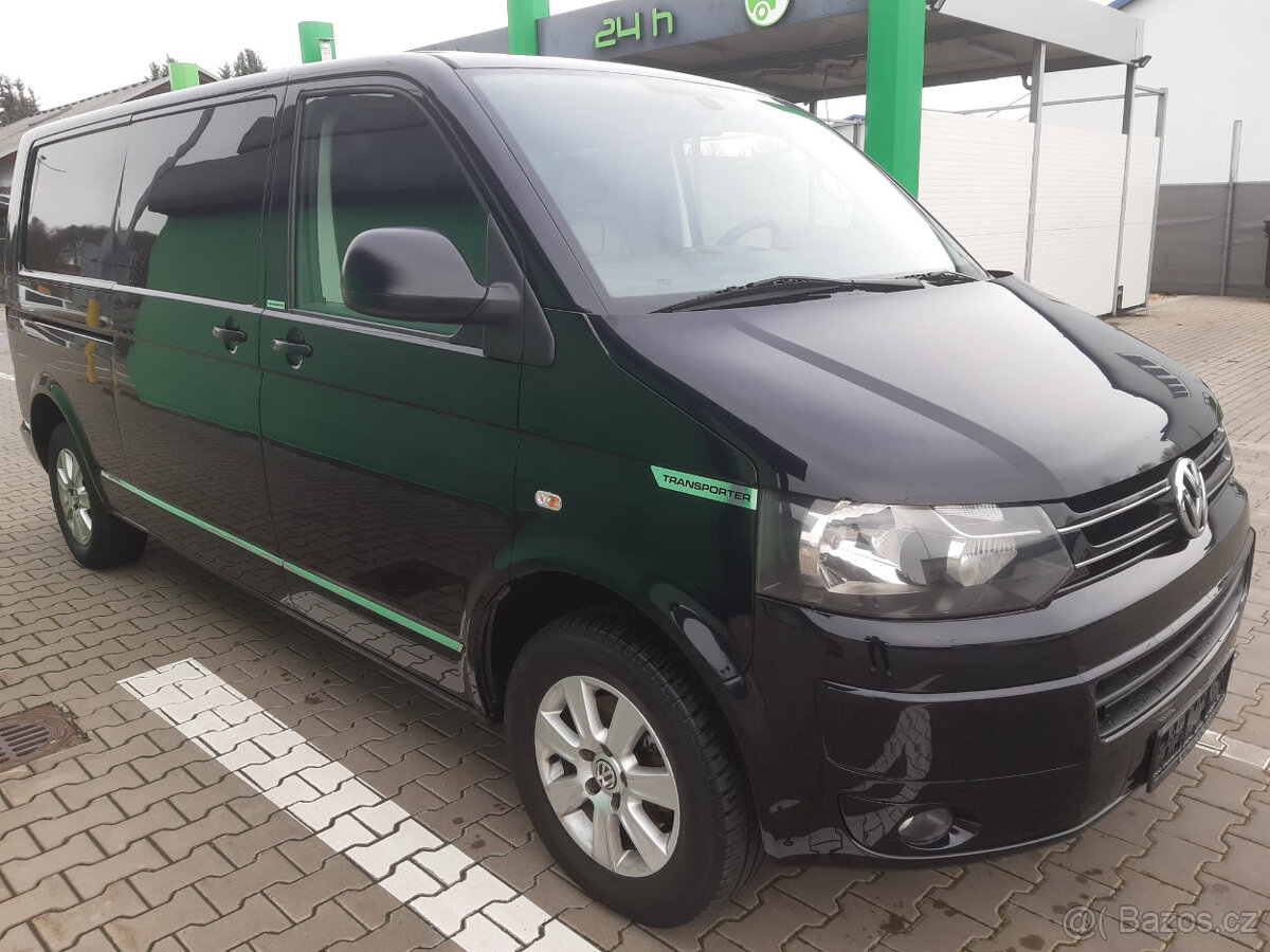 VW Transporter T5 facelift, 2,0 103kw, r.v.2011, 5míst, long - 2