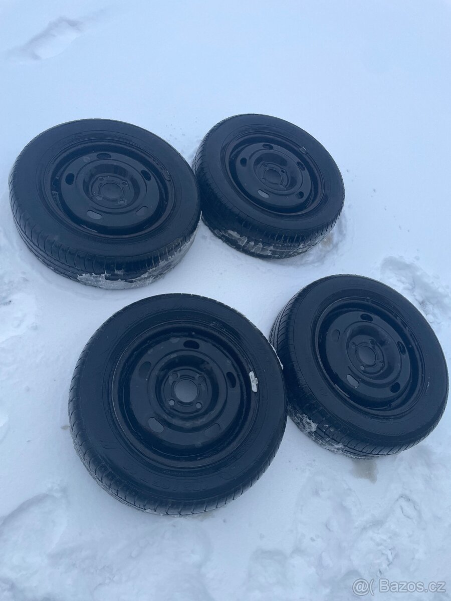 Plechové kola 4x100 R14 - 2