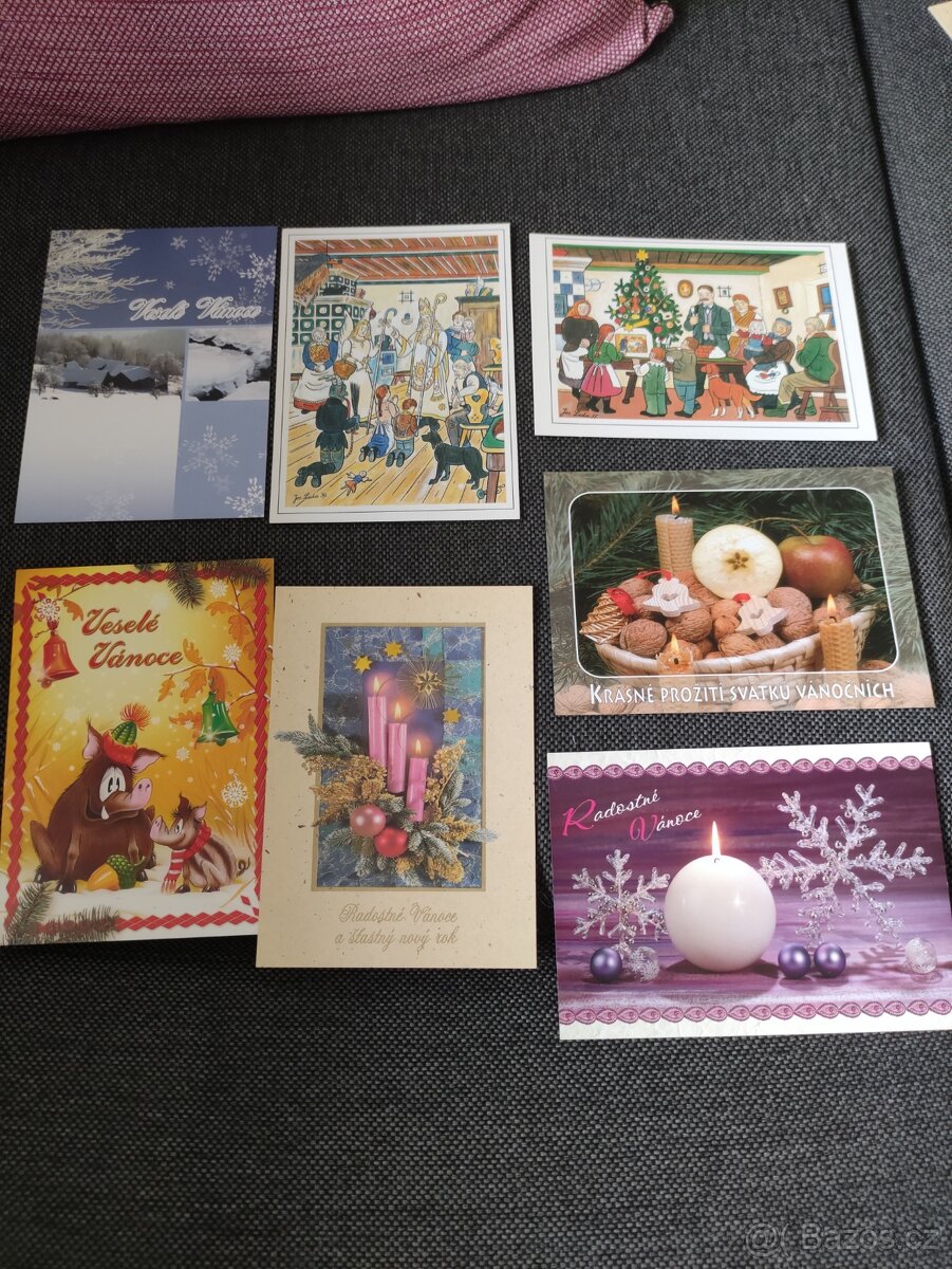 Mix nepopsaných pohlednic - 2