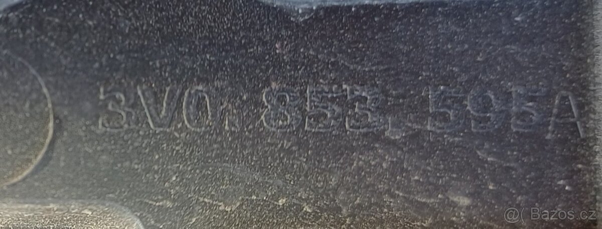 Lišta dveří Škoda Superb III 3V0853595A - 2