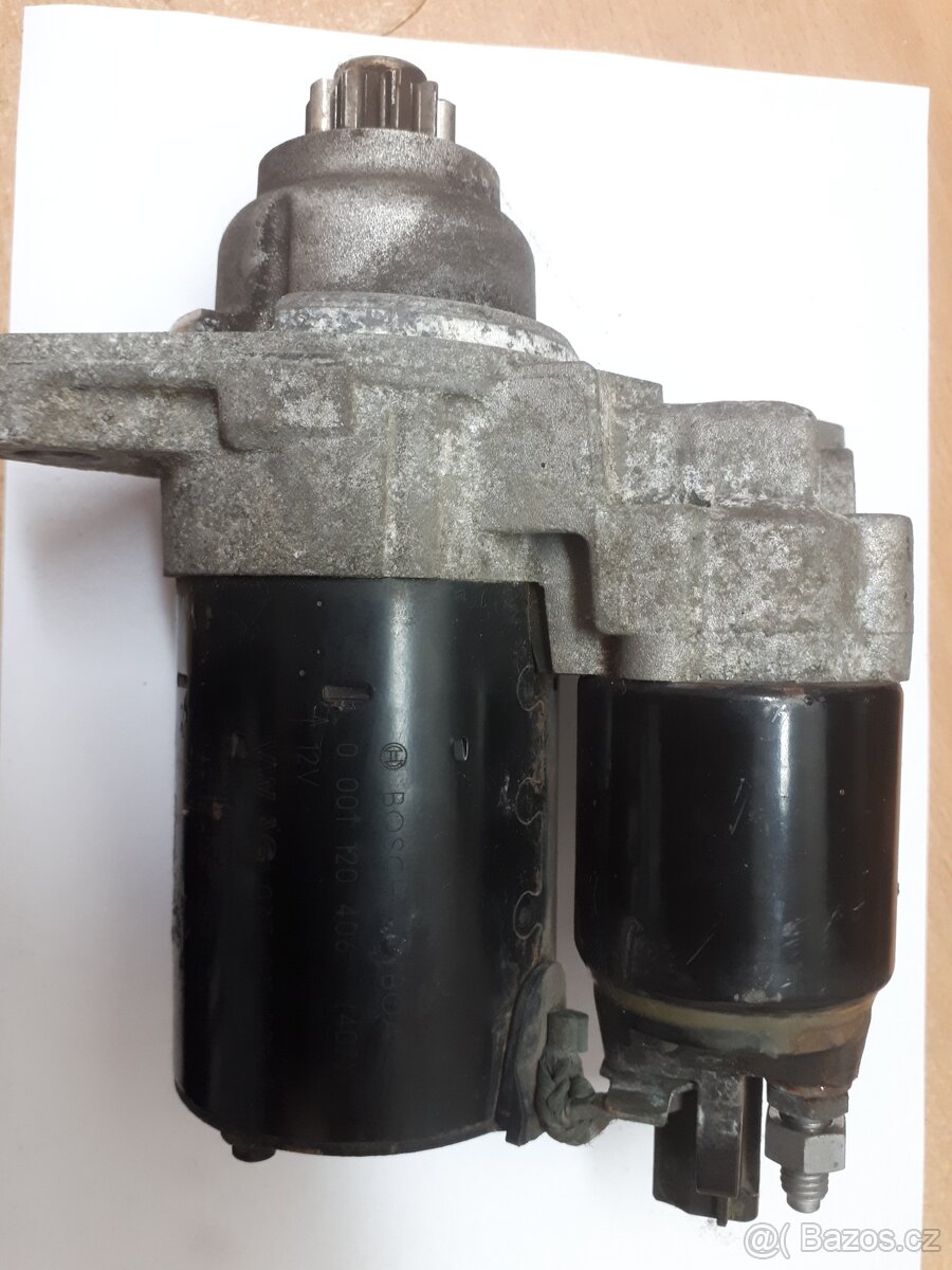 ŠKODA, VW, SEAT, AUDI - startér 02T911023R - 2