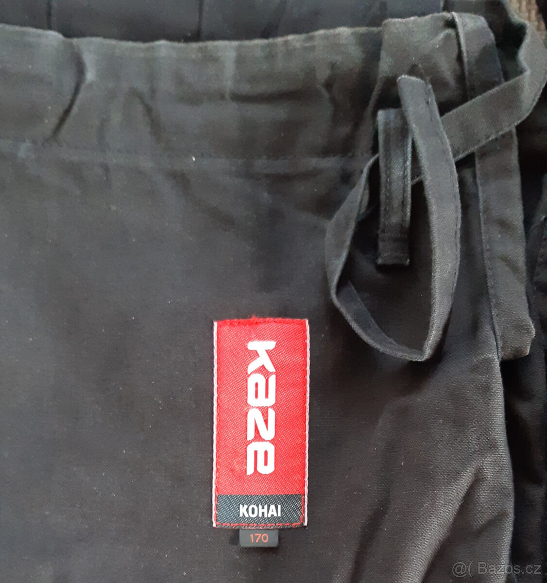 Černé kimono (gi) Kaze 170 - 2