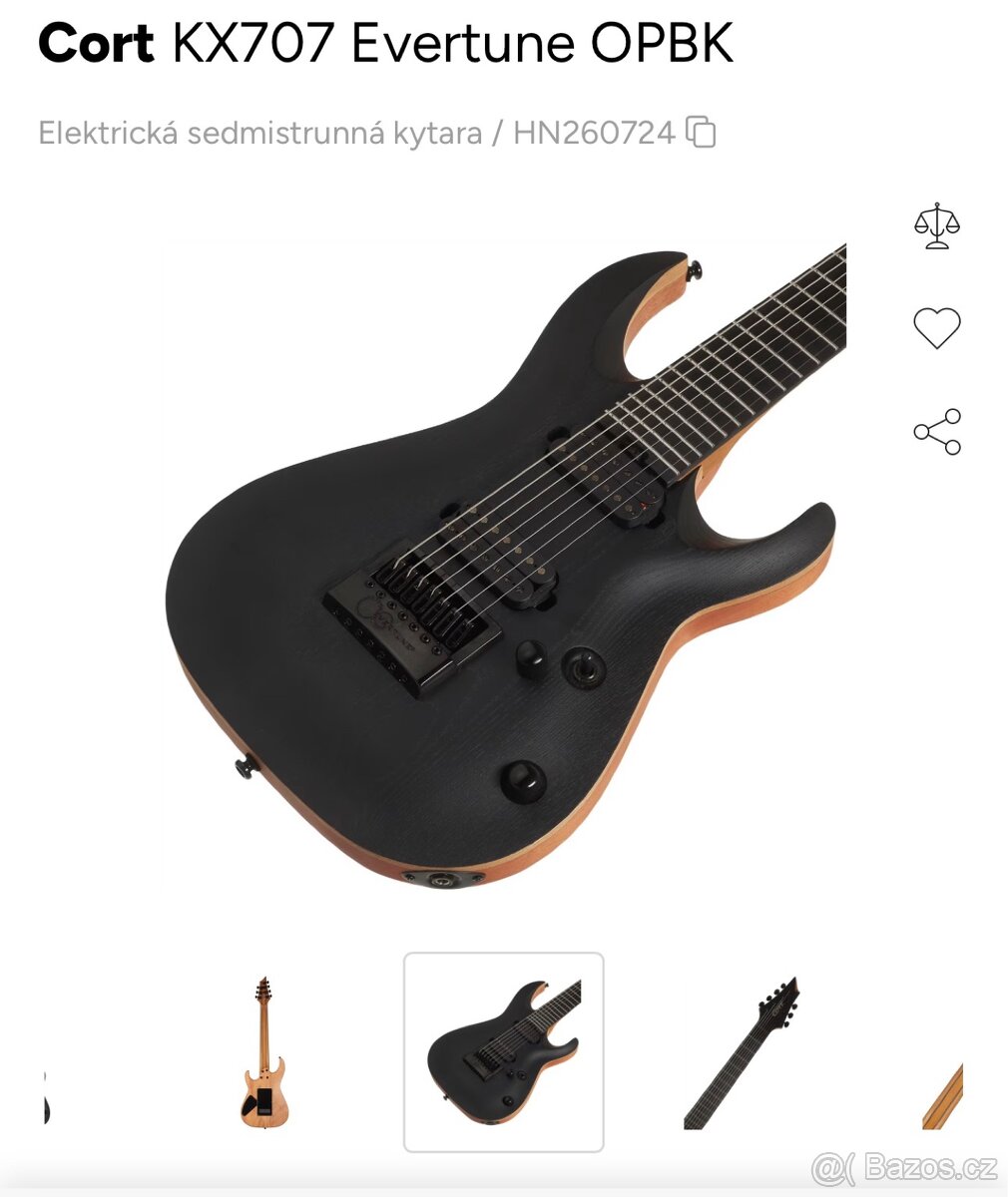 Cort KX707 Evertune - 2