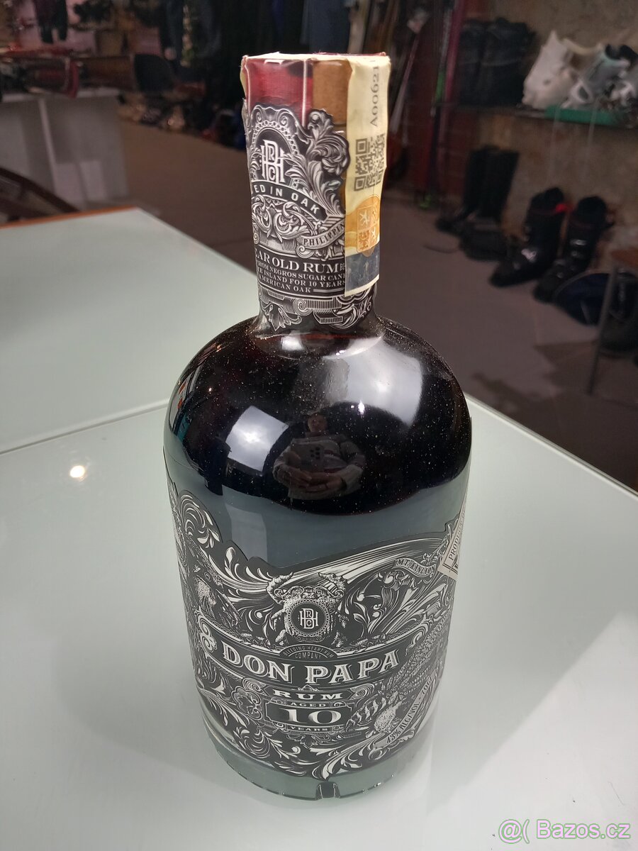Don Papa 10y 43% 0,7 l (tuba) - 2