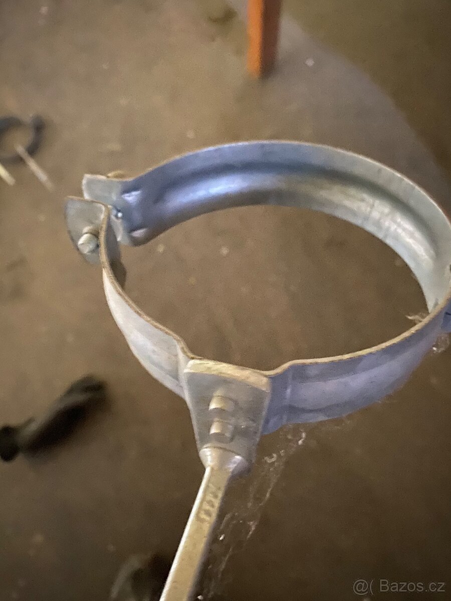 Objimky na okapové roury průměr 100mm a kolena - 2