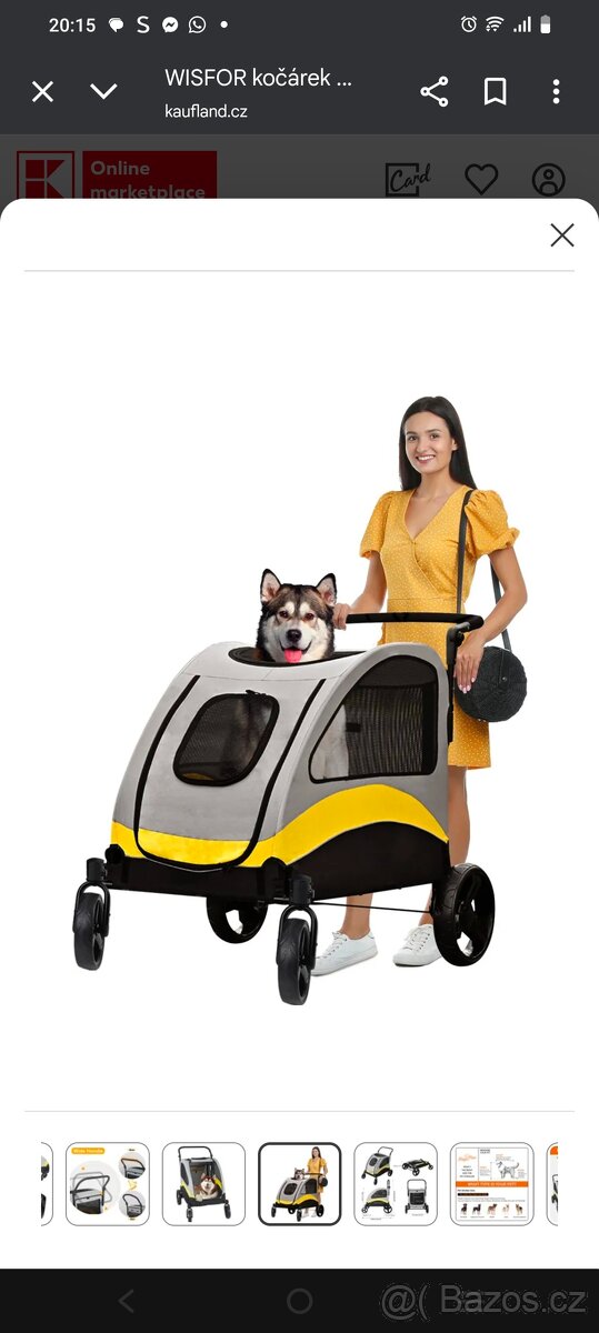 Kočárek pro velké psy - 2