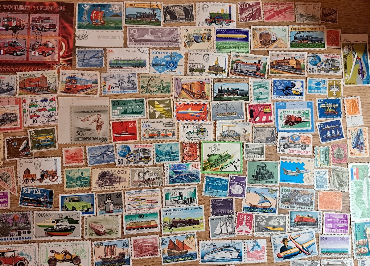 Sbírka známek techniky - 2