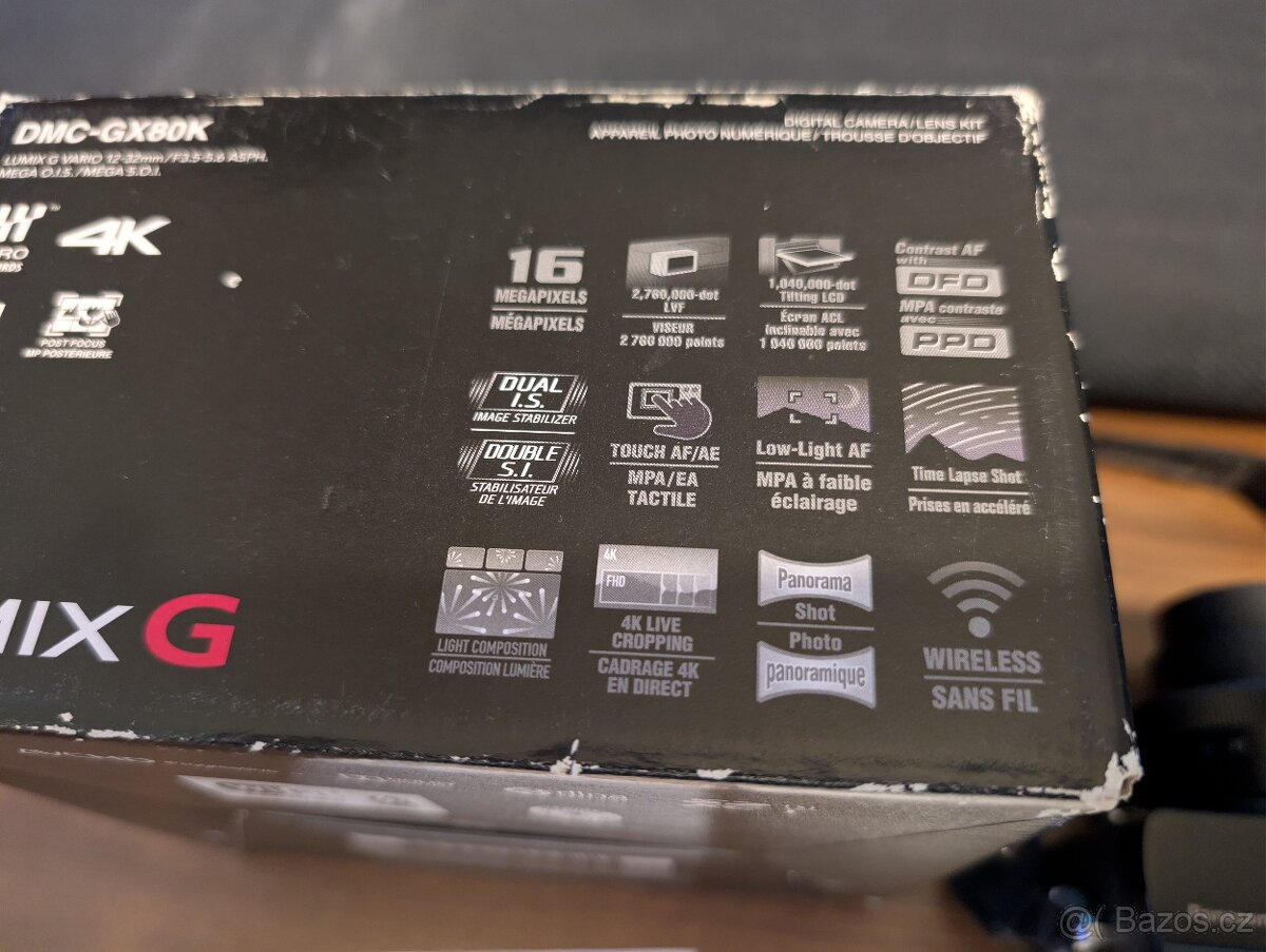 fotoaparát Panasonic LUMIXDMC-GX80+12-32 f/3,5-5,6 - 2