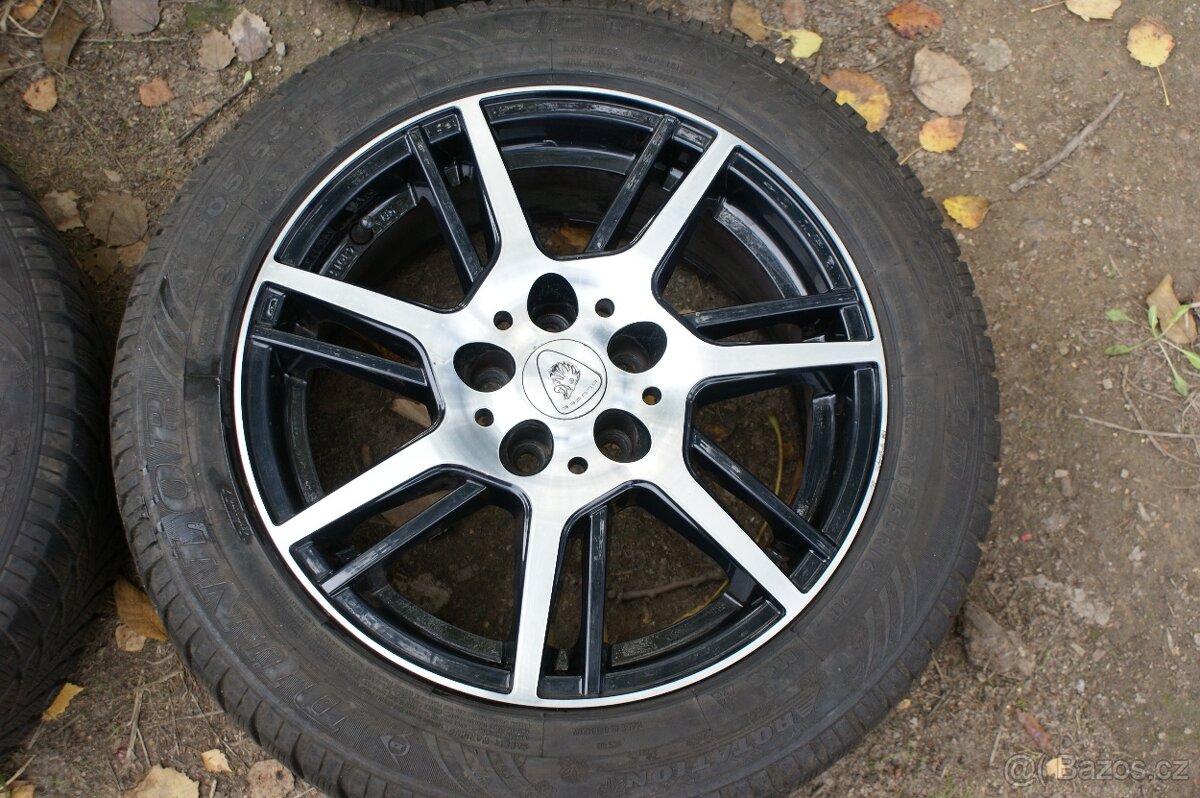 dvoubarevná R16 Aluett kola Skoda VW Seat Audi zimní pneu - 2