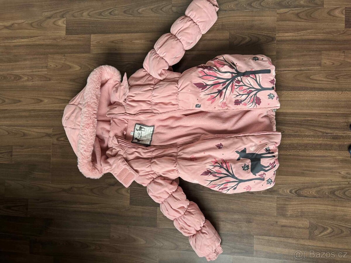 Dívčí zimní kabátek zn. Topolino vel. 110 - 2