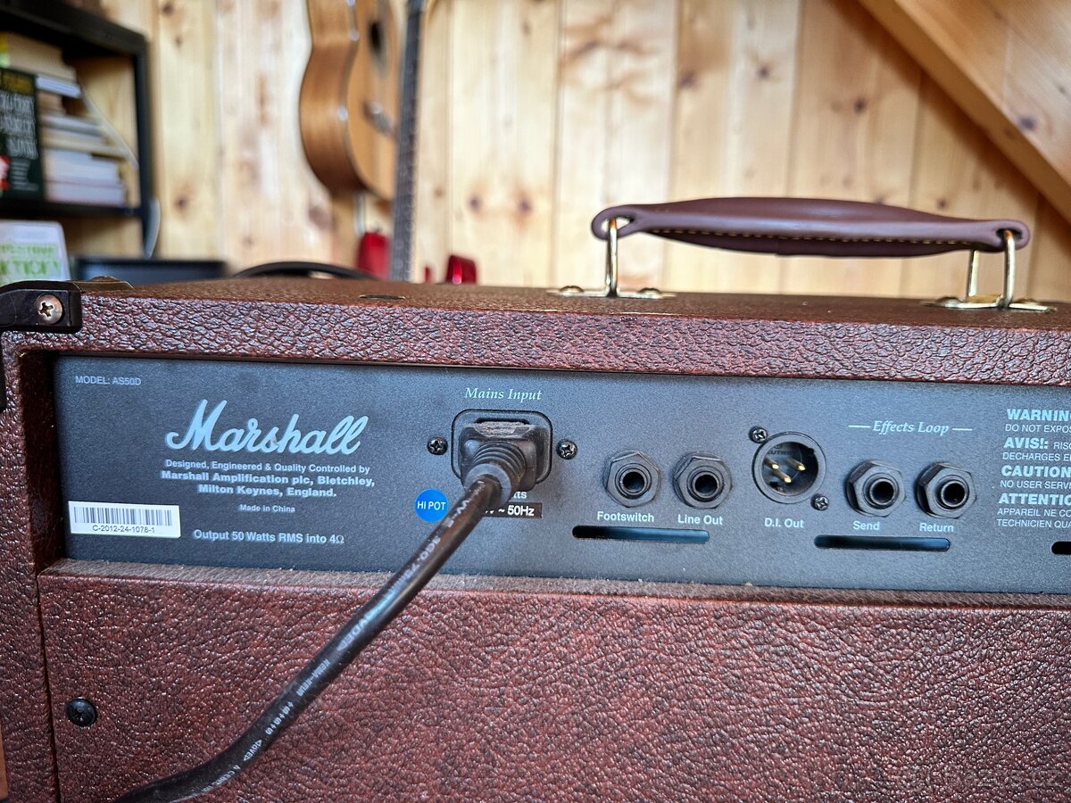 Elektroakustické kombo Marshall AS50D - 2