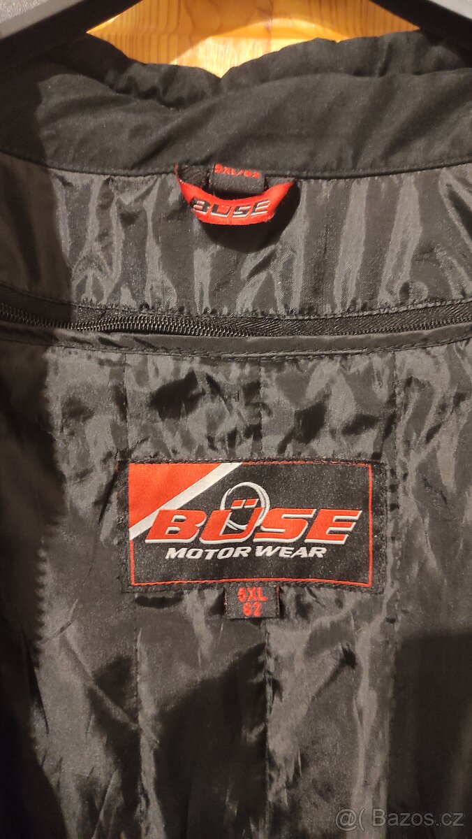 Moto bunda Büse černá, vel.62 - 2