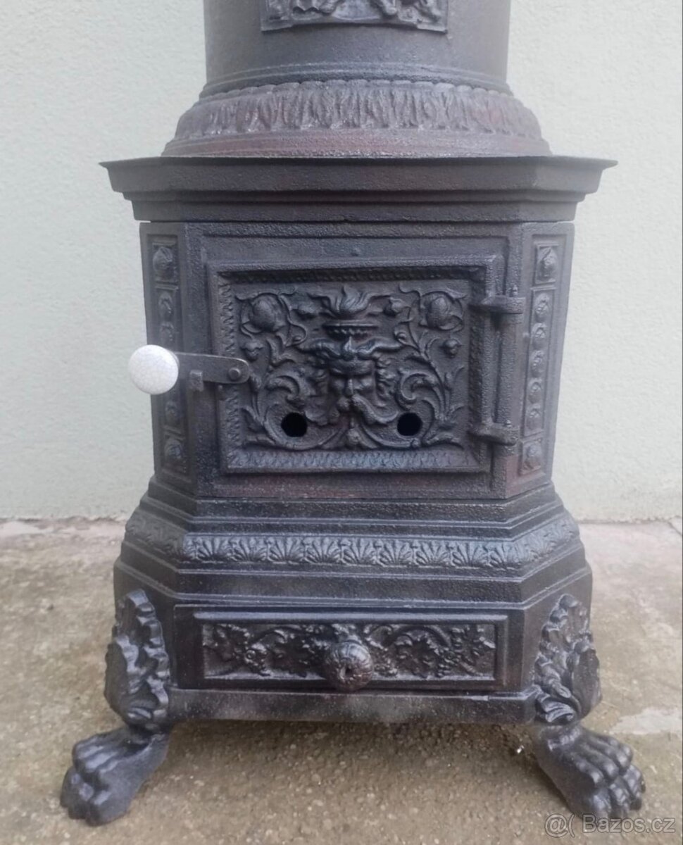 Starožitná litinová kamna - 2