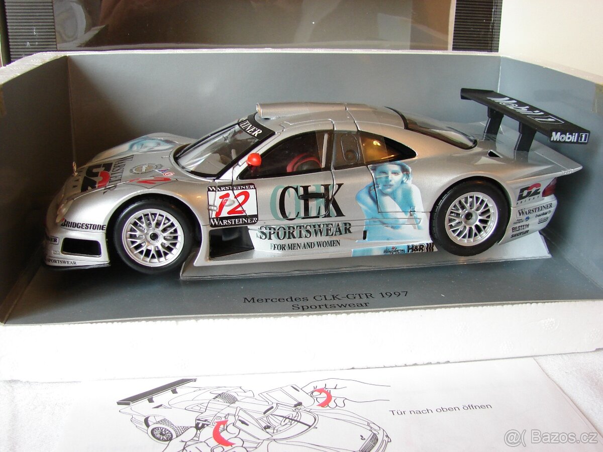 1:18 MAISTO - Mercedes CLK-GTR DTM Sportswear (1997) - 2
