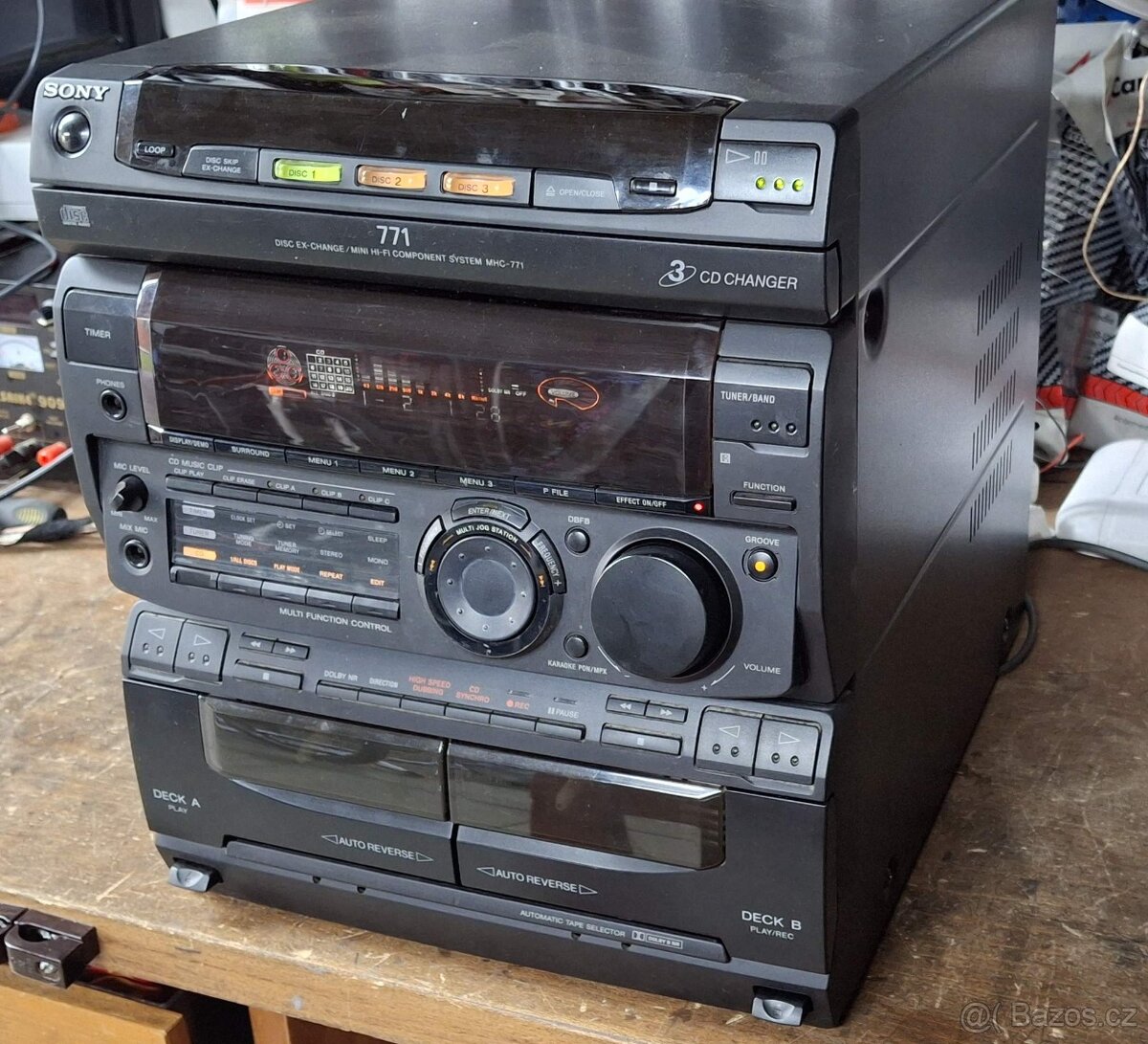 Sony Hifi věž H771 3CD - 2