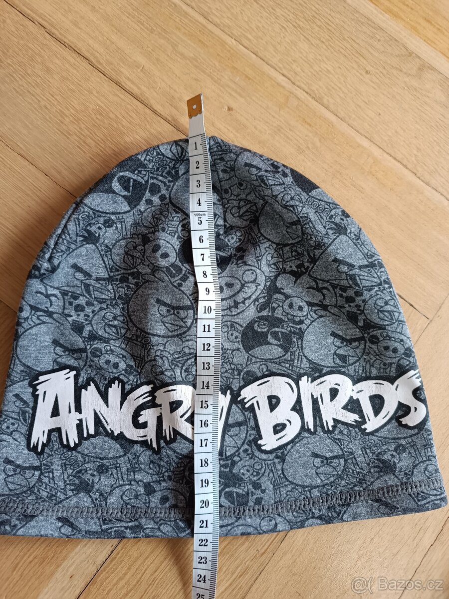 Čepice s motivem Angry Birds 8-12 roků - 2
