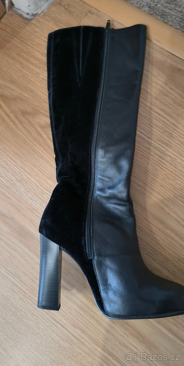 Dámske kožené kozačky - 2