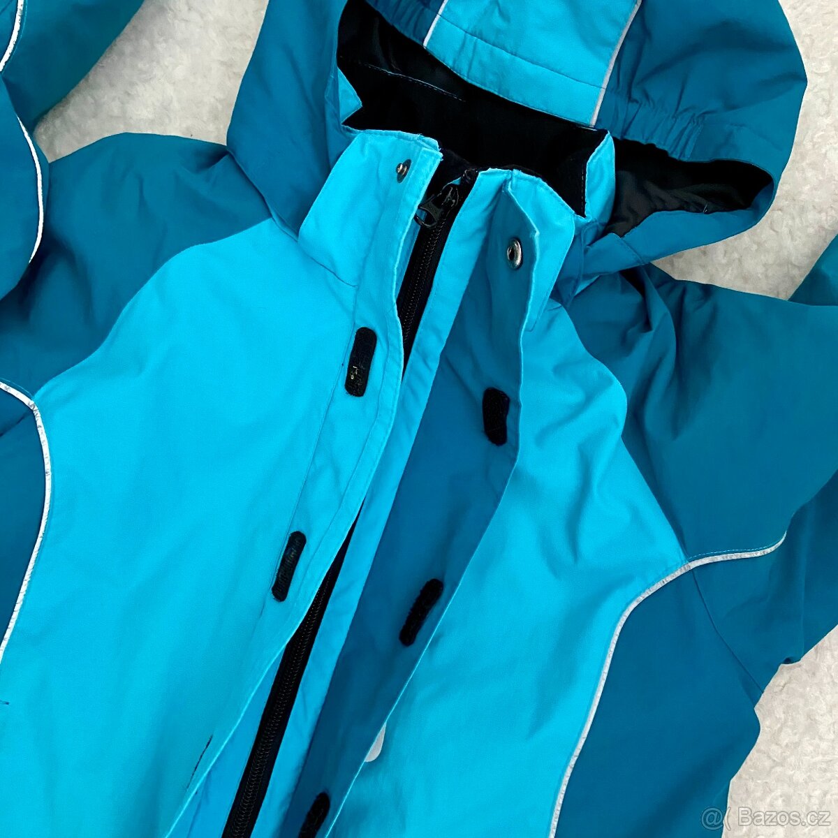 Chlapecká zimní lyžařská bunda vel. 130, 7-8 let - 2