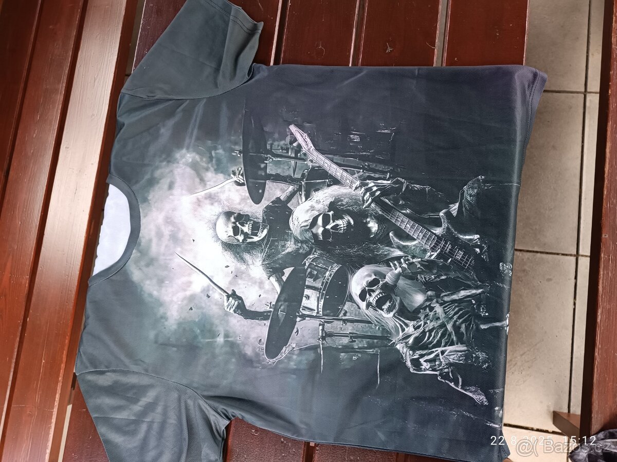 2x Metalová trička - 2