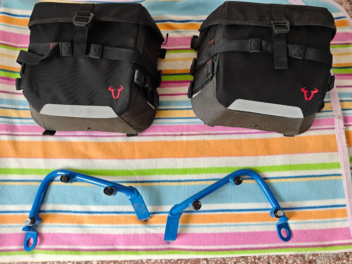 BMW r ninet, R9T drzaky tasek + 3 tasky SW motech - 2