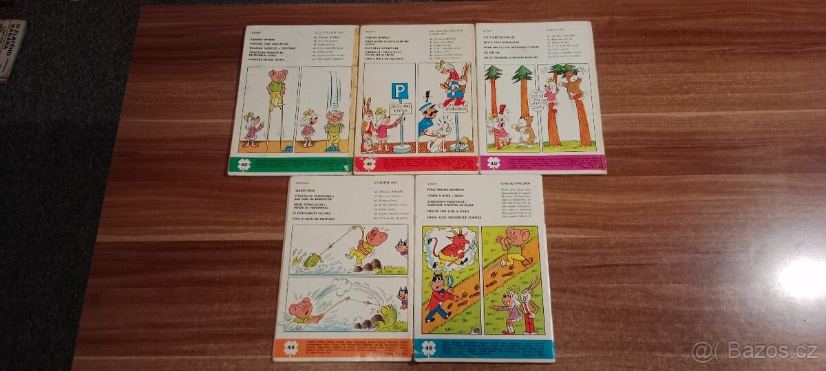 Čtyřlístek č. 40 - 46. Ročník 1975. - 2