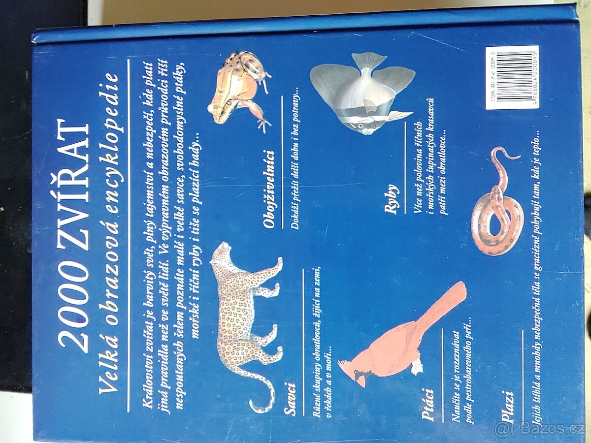 krásná obrazová Encyklopedie 2000 zvířat - 2