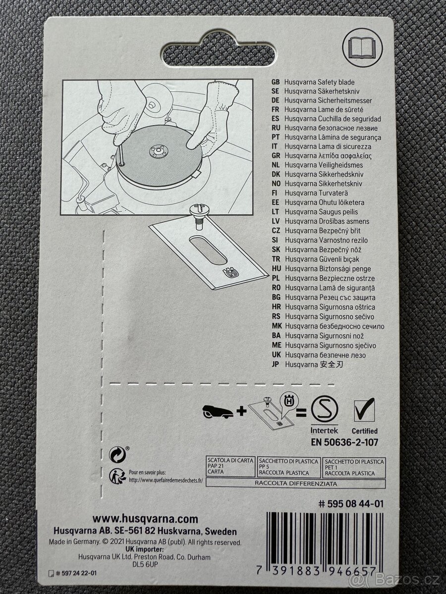 ŽACÍ BŘITY AUTOMOWER® ENDURANCE - 2