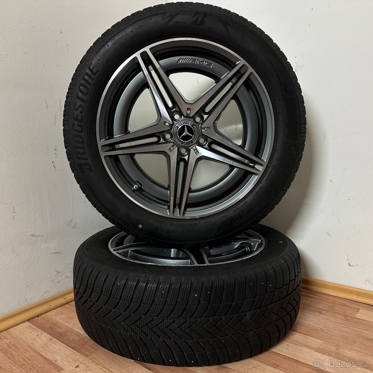 MERCEDES EQC AMG 5x112 R19 ET34+ZIMNÍ 235/55R19 7mm - 2