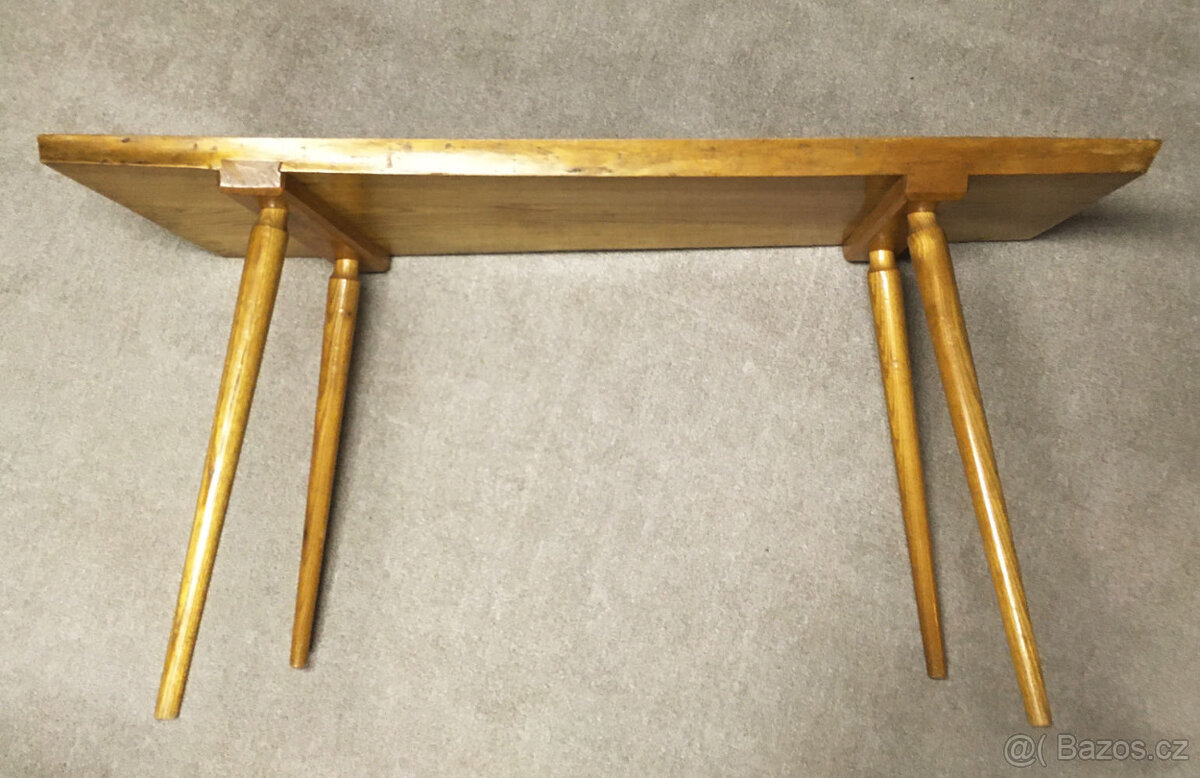 Prodám ÚLUV retro stůl z masivu - 2