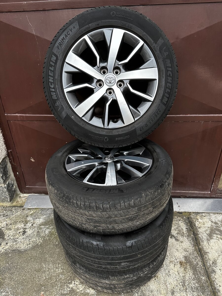 Letní lité komplety 225/55 R17 - 2